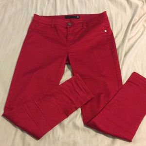 Red pants